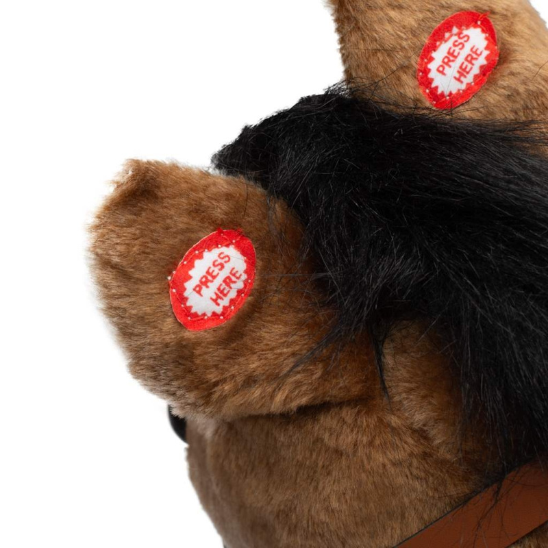 Hojdací koník s melódiou PlayTo hnedý SK+CZ 3