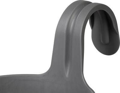 Závesný kvetináč Strend Pro, PP, 26x18x24,5 cm, farba sivá 2