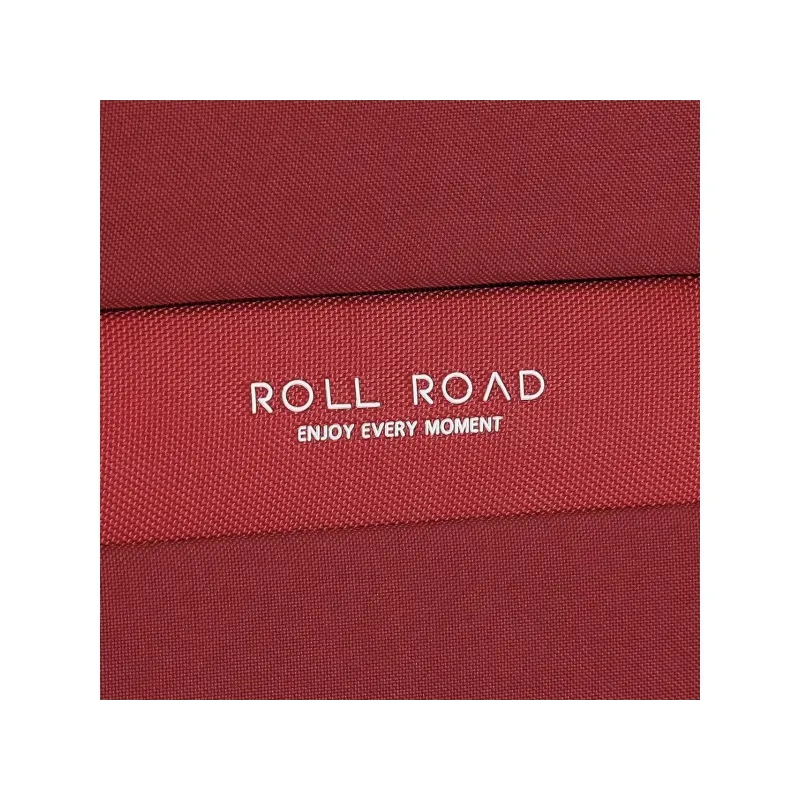 JOUMMA BAGS Sada textilných kufrov ROLL ROAD ROYCE Red / Červená, 55-66-76cm, 5019424