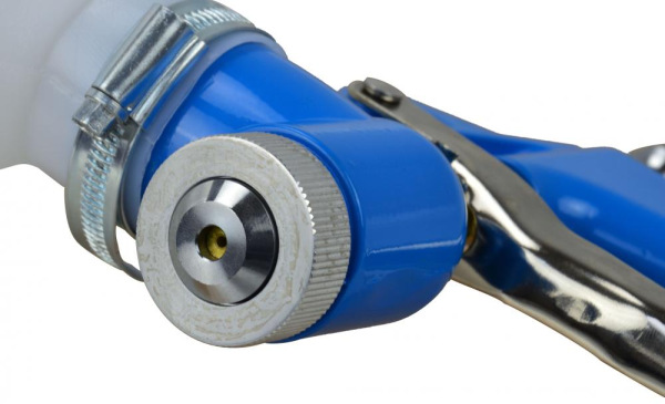 Striekacia pištoľ na omietku s hornou plastovou nádobkou, tryska 4,6,8 mm, GEKO 3