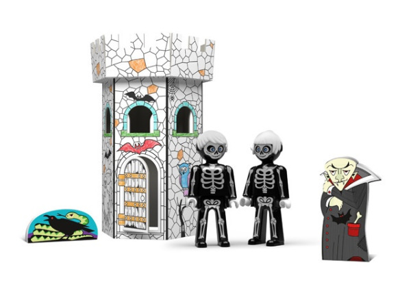 Igráček Strašidelný hrad - kreatívny set s rozprávkou 1