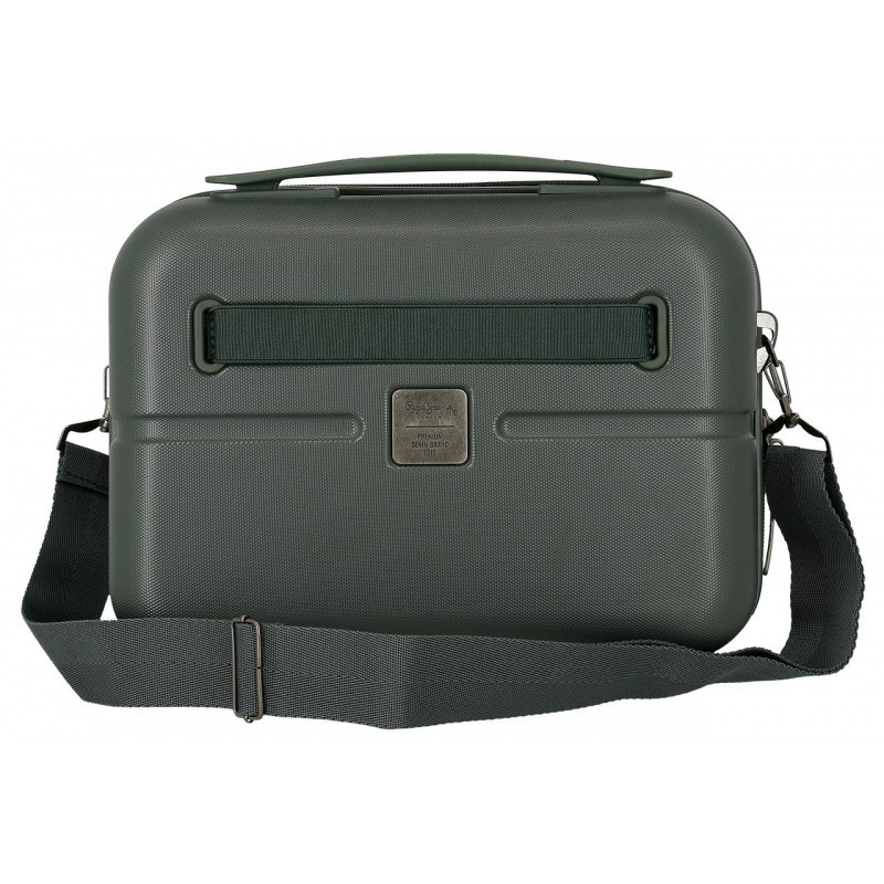 ABS Cestovný kozmetický kufrík PEPE JEANS ACCENT Verde, 21x29x15cm, 9L, 7693933 2