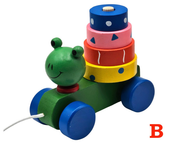 Drevené zvieratko na ťahanie 2