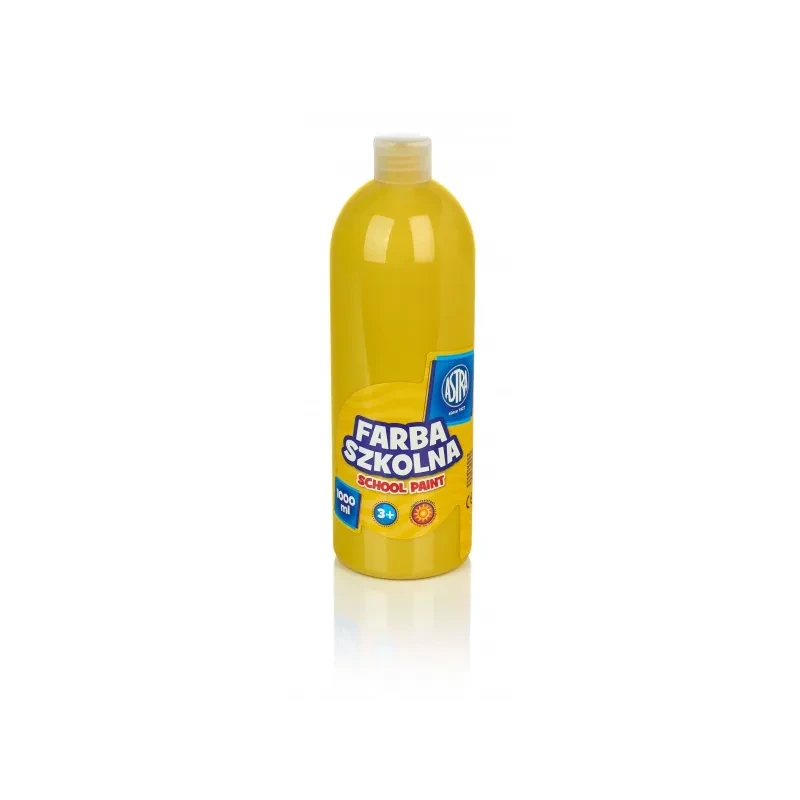 Temperová plagátová farba Astra 1000ml - Žltá, 301217053