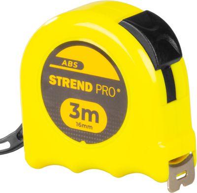 Meter Strend Pro WorkTiger 3 m, 16 mm, zvinovací, ABS