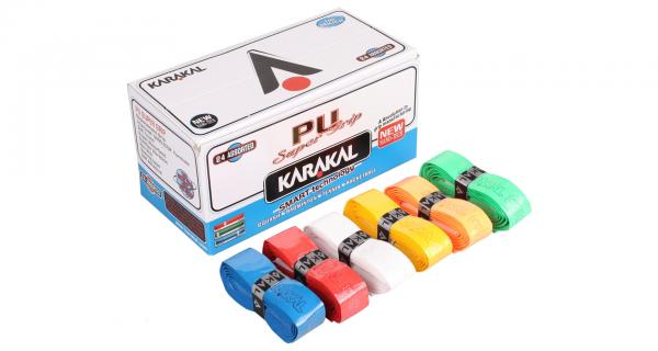 Karakal PU Super grip Assorted základná omotávka mix farieb