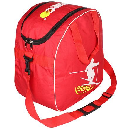 Boot Bag taška na lyžiarky červená
