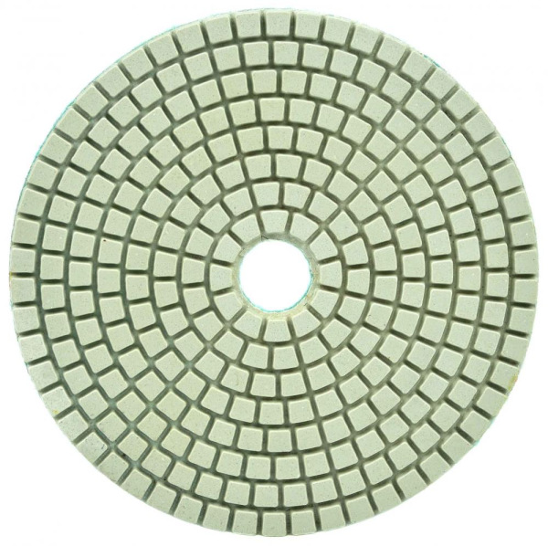 Brúsny diamantový kotúč 125 mm, zrno 1500 suchý zips, brúsenie na mokro, GEKO 1