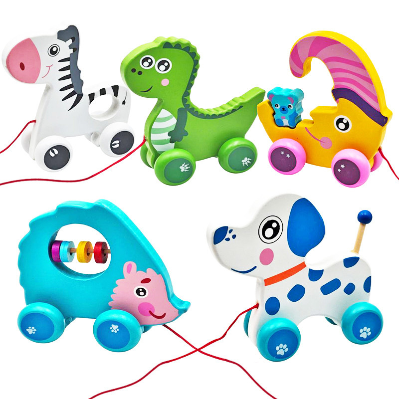 Drevené ťahacie zvieratko