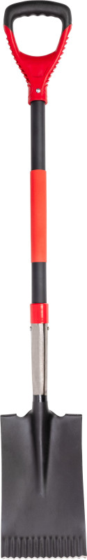 Rýľ Strend Pro Premium RedShark, rovný, so sklolaminátovou násadou D 1150 mm 2