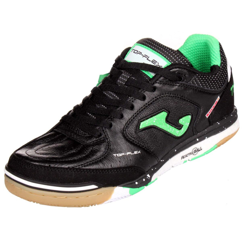 Top Flex Rebound 2401 sálová obuv čierna-zelená