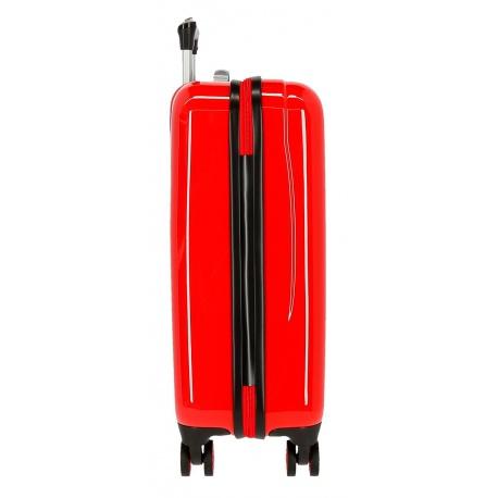 JOUMMA BAGS Luxusný ABS cestovný kufor DISNEY CARS Rusteeze Red, 55x38x20cm, 34L, 2391721