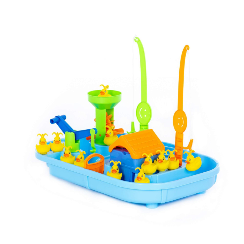 Vodná hra Chyť kačku a viac – set pre 2 deti 2