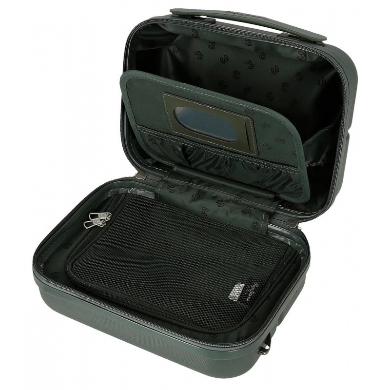 ABS Cestovný kozmetický kufrík PEPE JEANS ACCENT Verde, 21x29x15cm, 9L, 7693933 4
