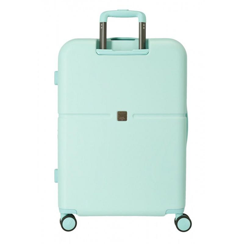 PEPE JEANS Highlight Turquesa, Sada luxusných ABS cestovných kufrov 70cm/55cm, 7689525 6