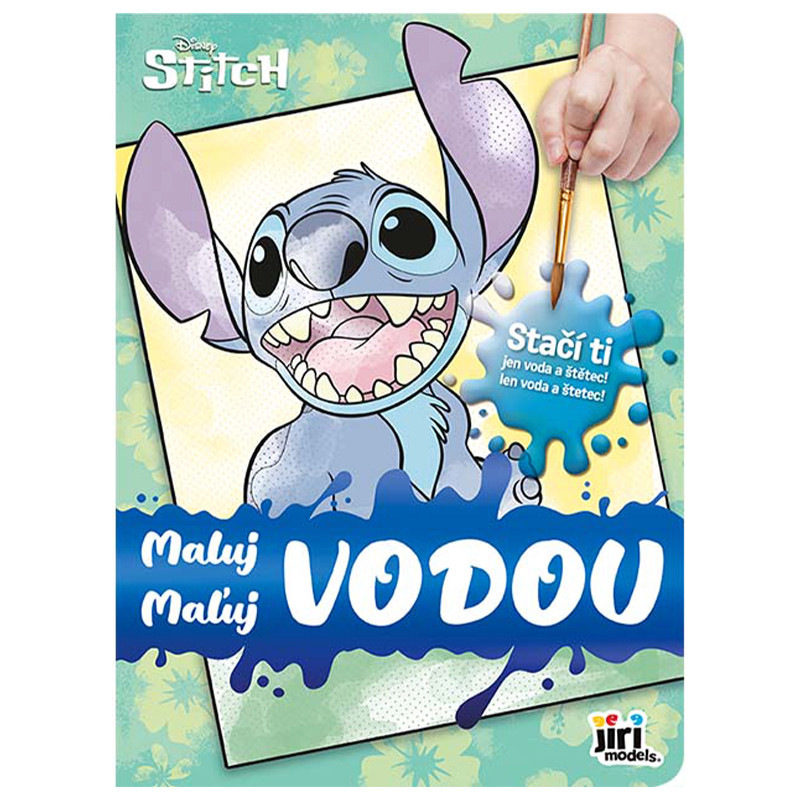 Maľuj vodou Lilo & Stitch