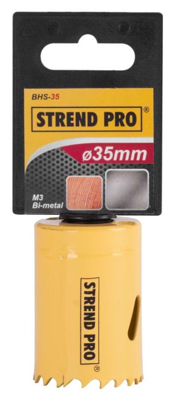 Vyrezávač Strend Pro BHS44, 35 mm, M3 Bi-metal, korunka do kovu, pílový