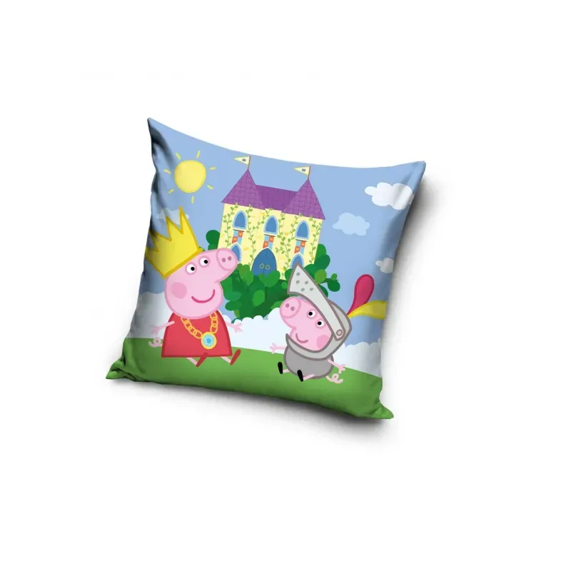 CARBOTEX Obliečka na vankúšik 40/40cm PEPPA PIG, PP215007