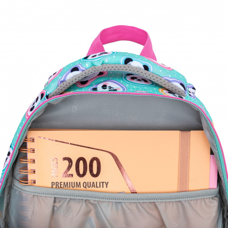 Školský batoh pre prvý stupeň AstraBAG MINTY PANDAS, AB330, 502025010 7