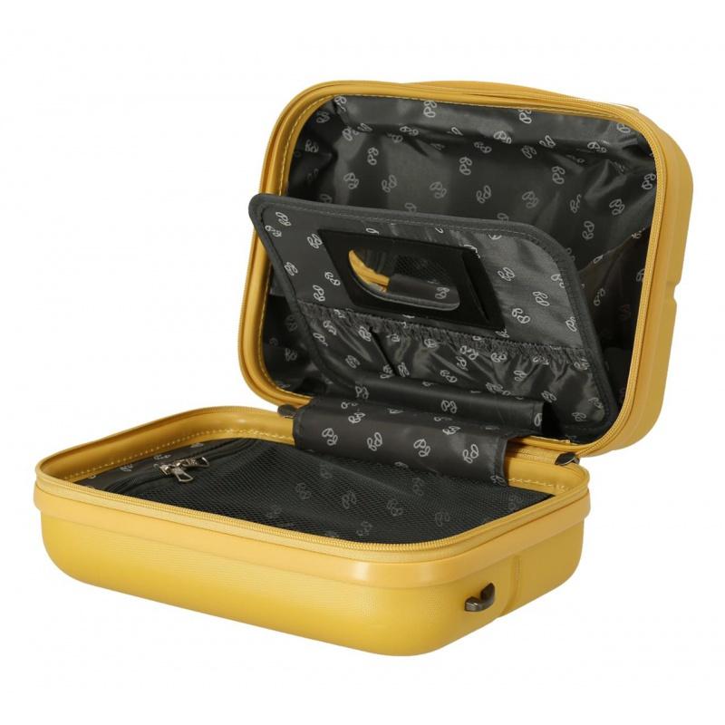PEPE JEANS Highlight Ochre, Cestovný kozmetický kufrík, 21x29x15cm, 7683923