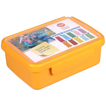 Zdravá desiata komplet box žltá