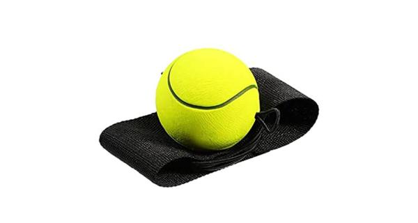 Merco Tennis Wrist loptička na gume žltá