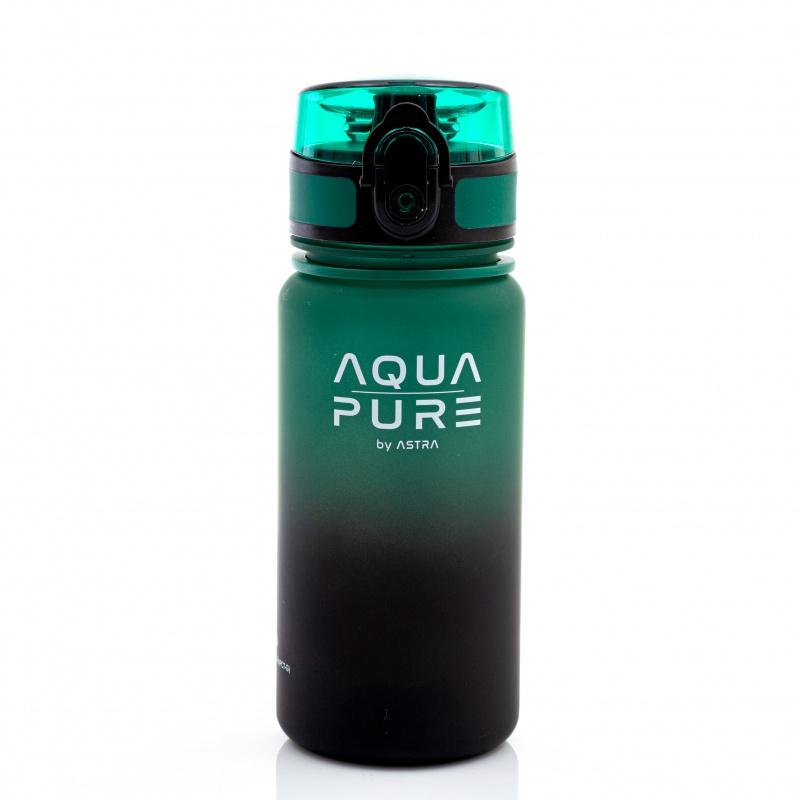 Zdravá fľaša AQUA PURE by ASTRA 400 ml - green/black, 511023006