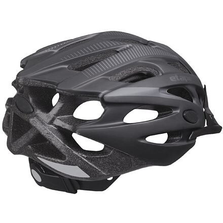 Etape Twister cyklistická prilba čierna-titan mat veľ. L-XL 1