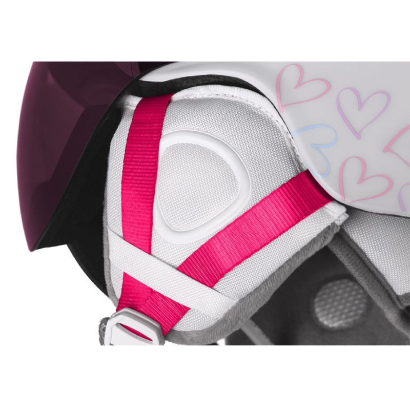 Speedy PRO detská lyžiarska prilba biela mat 2