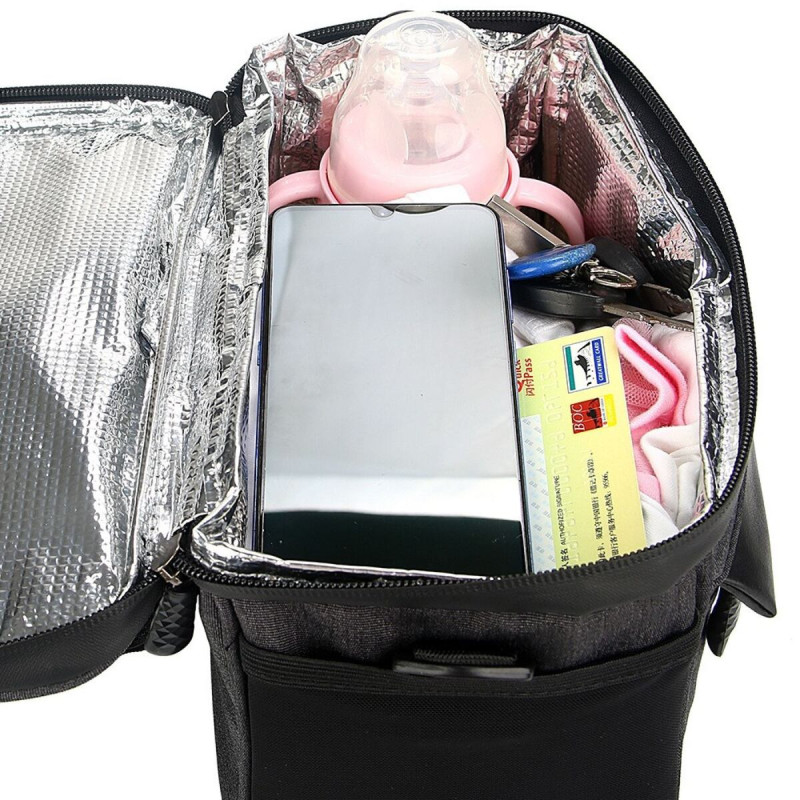 Carry 1.0 taška na riadidlá čierna 2