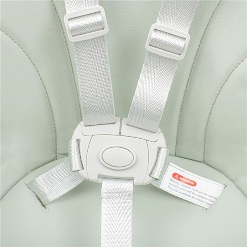 Jedálenská stolička Baby Mix Nora dusty green 2