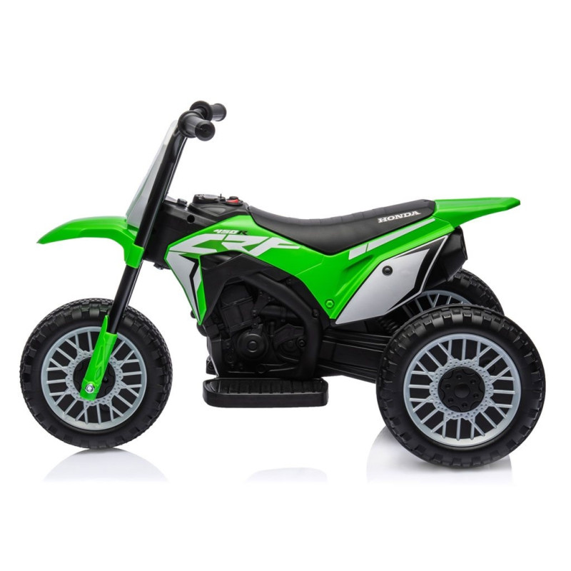 Elektrická motorka Milly Mally Honda CRF 450R zelená 1