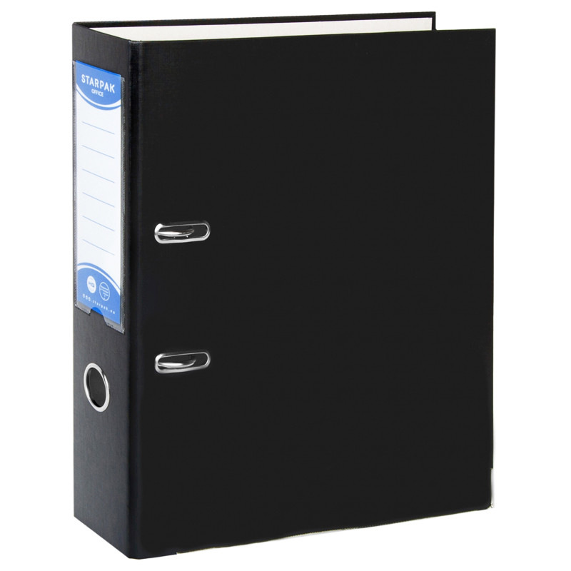 Čierny zakladač A4