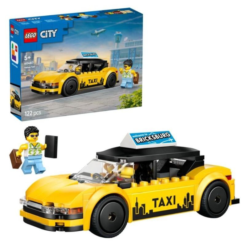 LEGO City Žltý taxík