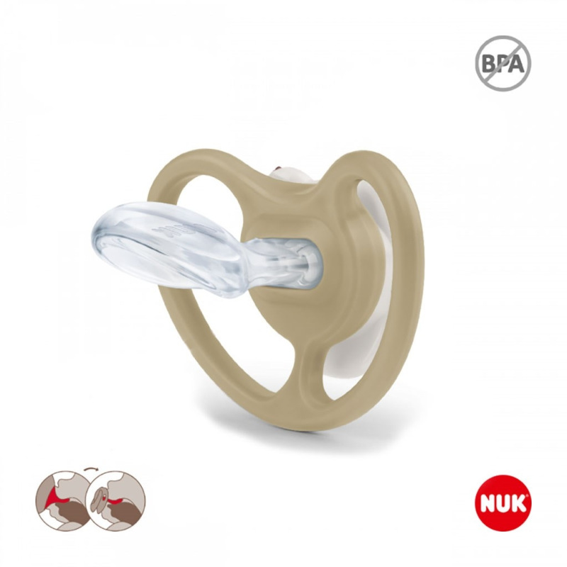 Cumlík Space NUK 0-6m Disney Mickey Mouse biela 0-6 m 3