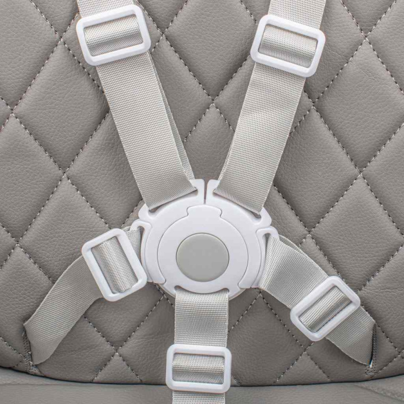 Jedálenská stolička Baby Mix Freja wooden dark grey 2