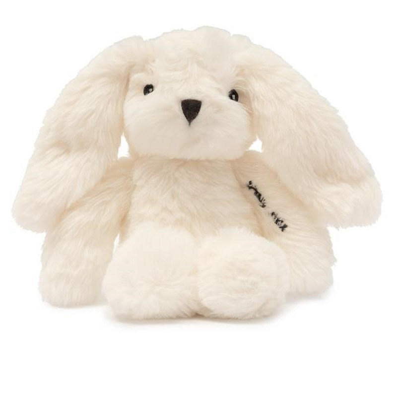 Darčeková súprava Baby Mix – biely zajačik s hrkálkou a dečkou 1