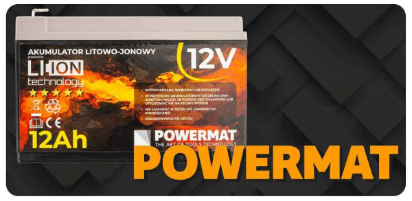 Náhradná batéria pre akumulátorový postrekovač, 12V, 12Ah, POWERMAT 6