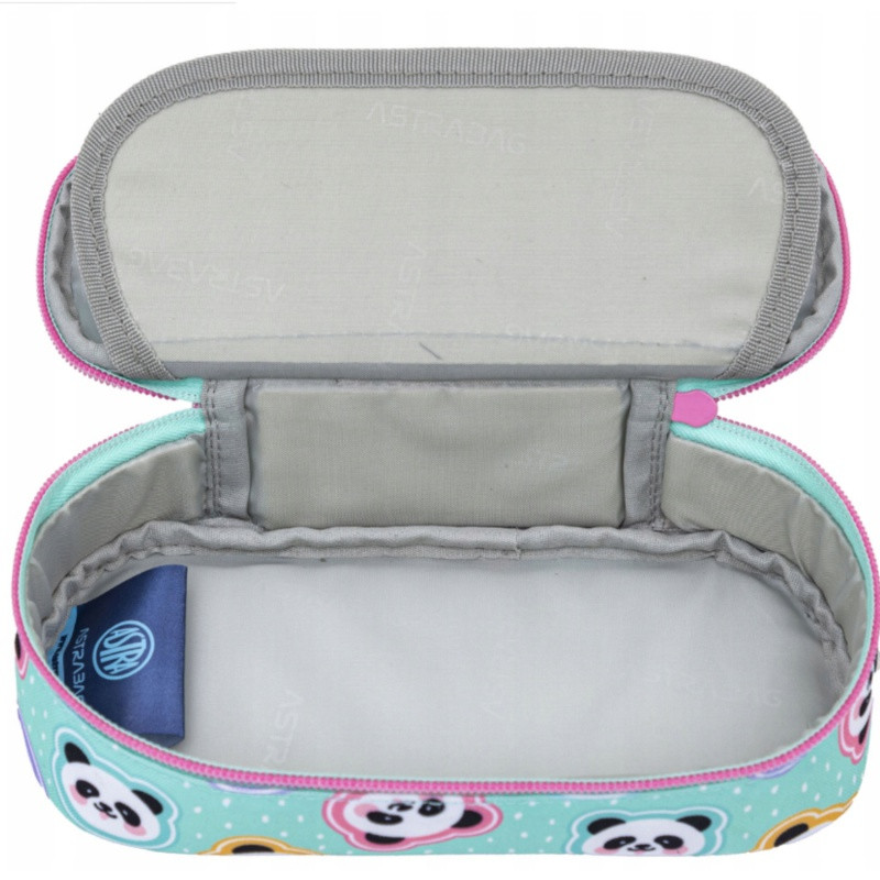 Jednokomorový peračník / puzdro AstraBAG MINTY PANDAS, AC6, 503025011 5