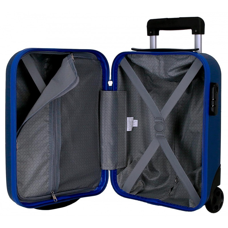 ROLL ROAD Flex Blue, Príručný mini cestovný kufor, 40x30x20cm, 24L, 5849963 4