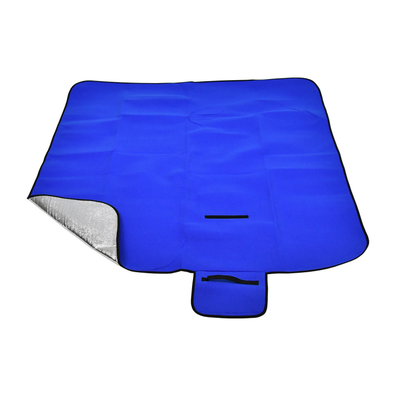Pikniková deka CALTER CUTTY, 150x130 cm, alu fólia, tmavo modrá 1