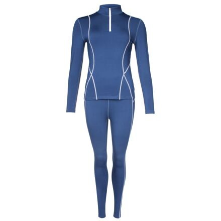 Women Warm dámske termo bielizeň sea blue