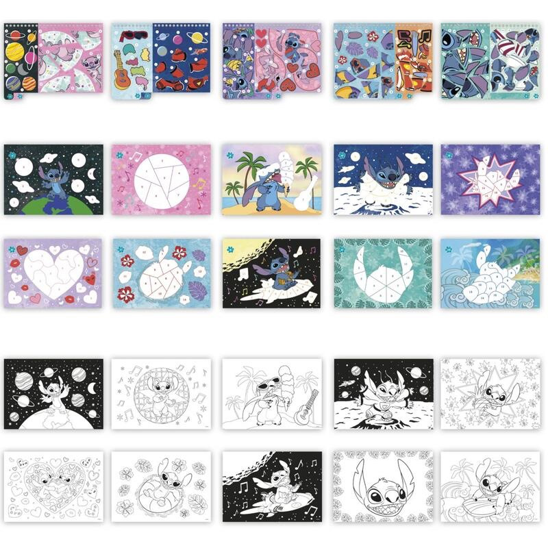 Stitch lepenie podľa číseľ 5