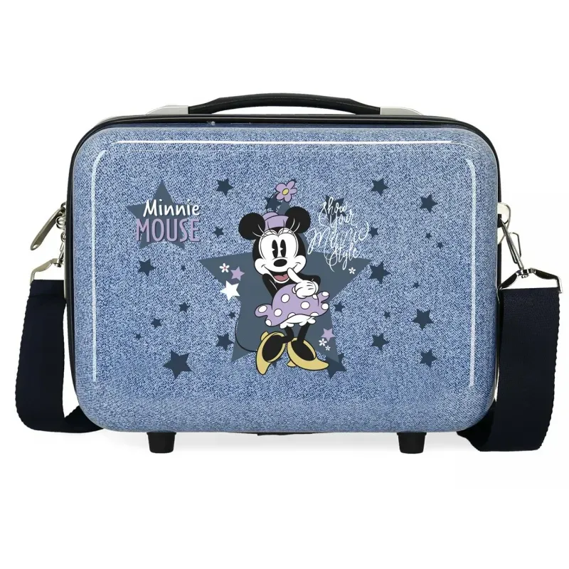 JOUMMA BAGS ABS Cestovný kozmetický kufrík MINNIE MOUSE Style, 21x29x15cm, 9L, 4983921