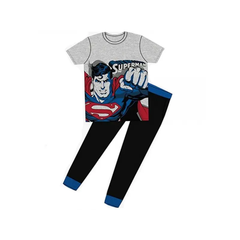 Pánske bavlnené pyžamo SUPERMAN - M (medium)