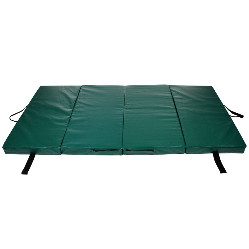 FoldMat 8 skladacia gymnastická žinienka zelená