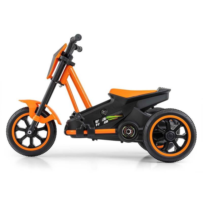 Detská šliapacia motokára Go-kart Milly Mally Rider oranžová 1