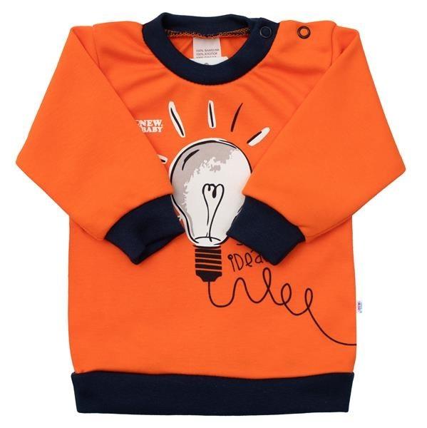 Dojčenské bavlnené tričko New Baby Happy Bulbs 56 (0-3m)