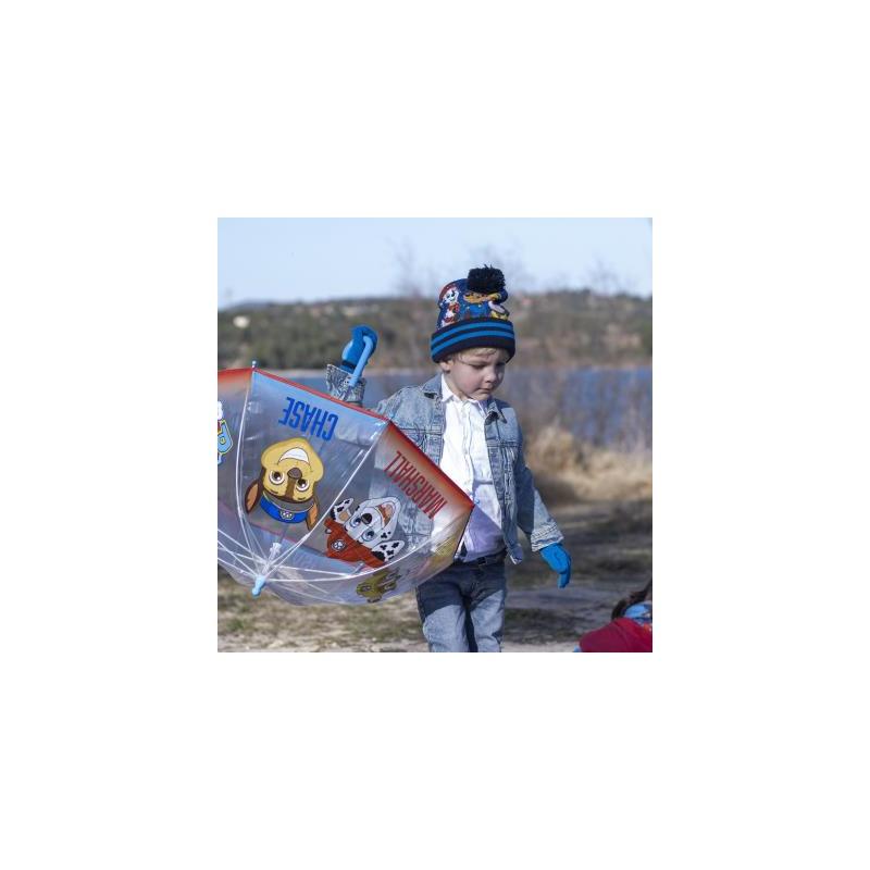CERDÁ Chlapčenská zimná súprava (čiapka a rukavice) PAW PATROL, 2200010053