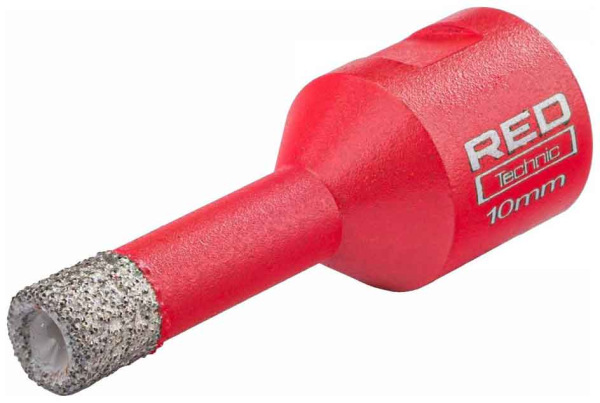 Sada diamantových koruniek, závit M14, rozmery 6, 8, 10, 35, 68 mm, RED TECHNIK 9